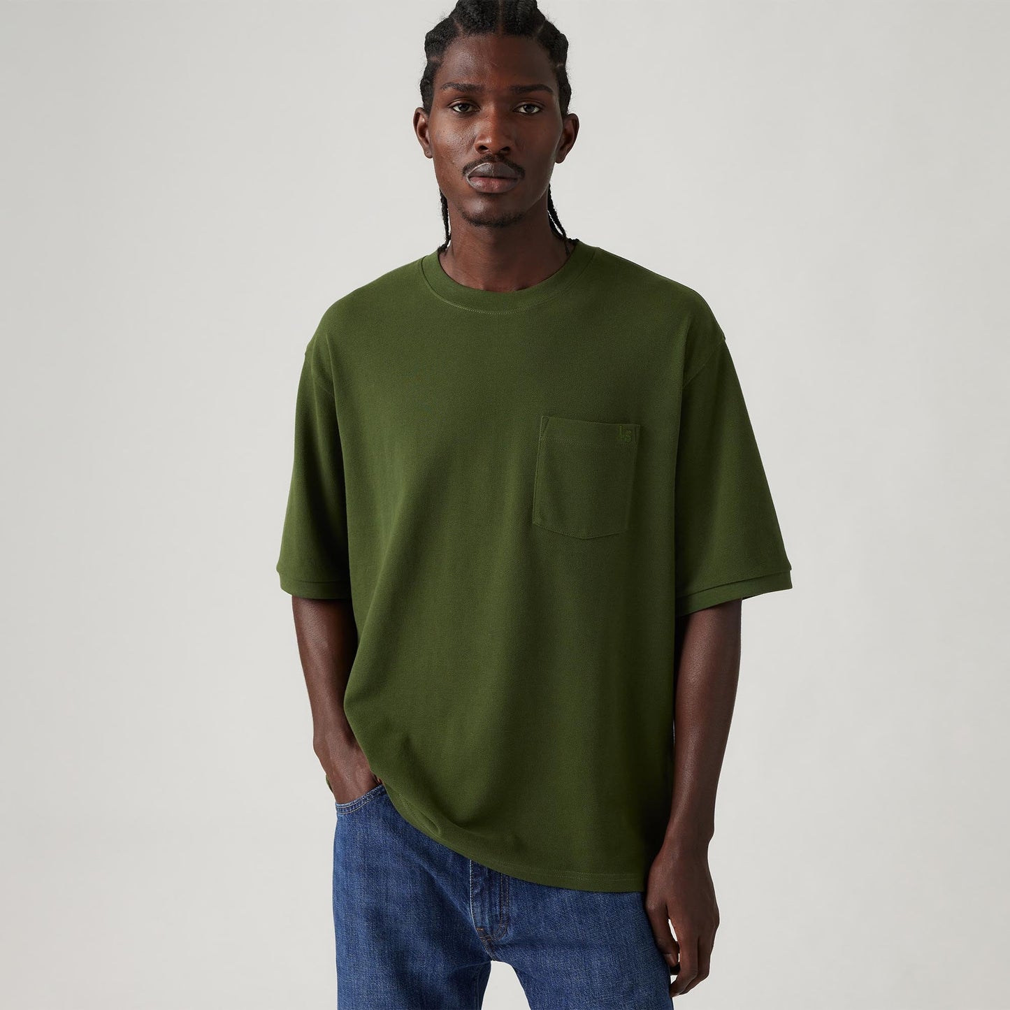 Levi's® Men's Half-Sleeve Pique T-Shirt