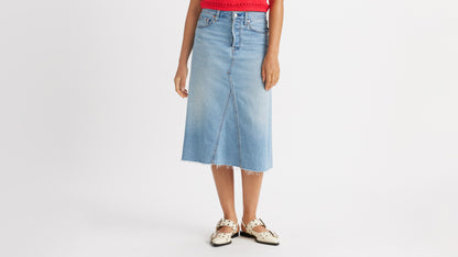 Levi's® Women's High-Rise A-Line Deconstructed Skirt