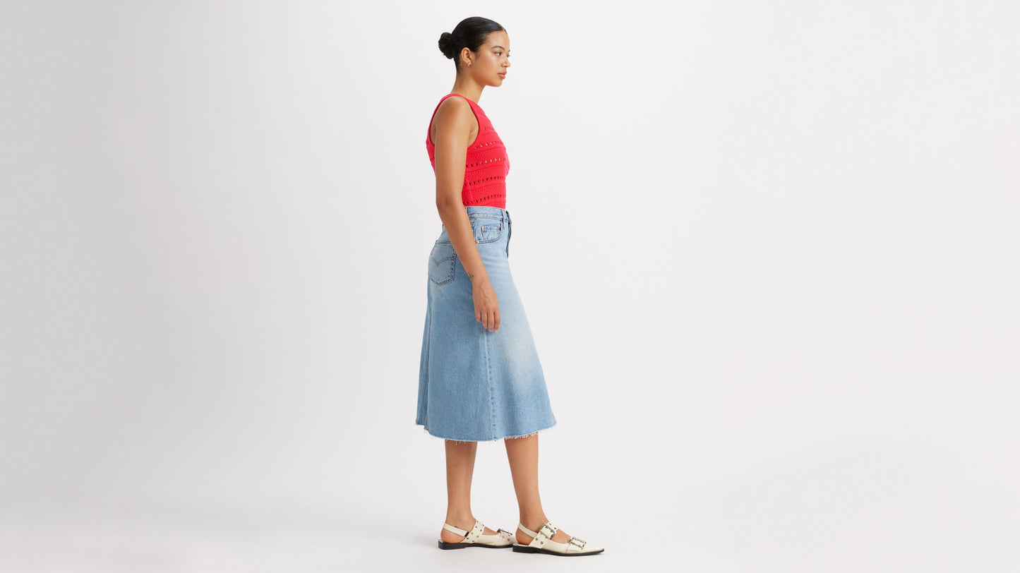 Levi's® Women's High-Rise A-Line Deconstructed Skirt