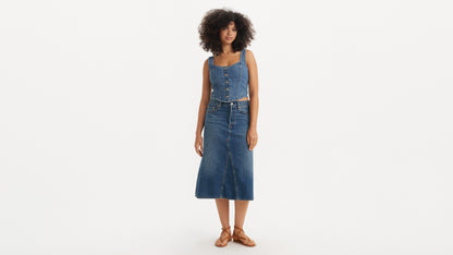 Levi's® Women's High-Rise A-Line Deconstructed Skirt