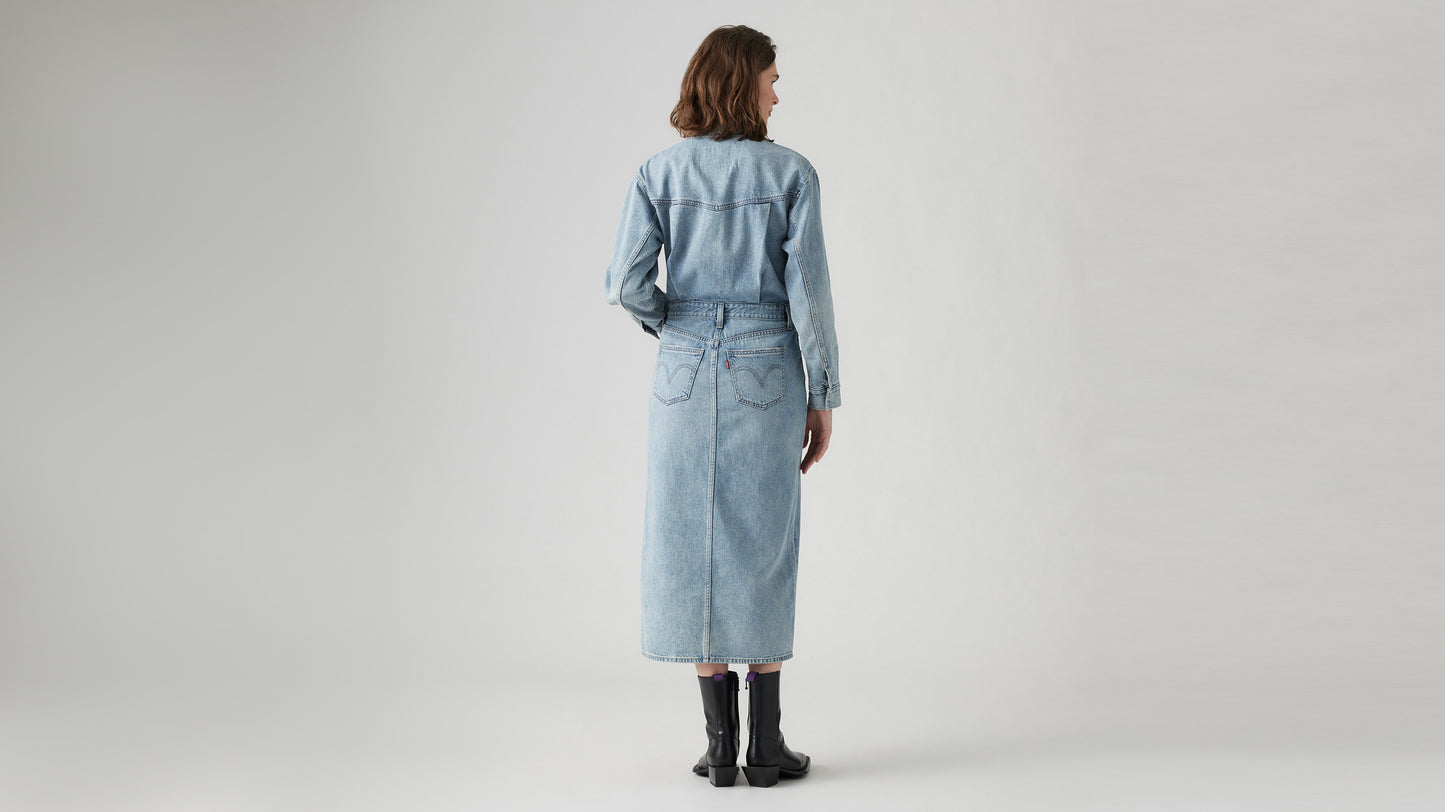 Levi's® Women's Denim Midi Shirt Dress