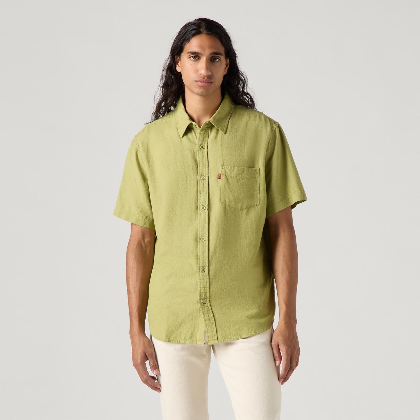 Levi's® Men's Short-Sleeve Sunset Pocket Standard Fit Shirt