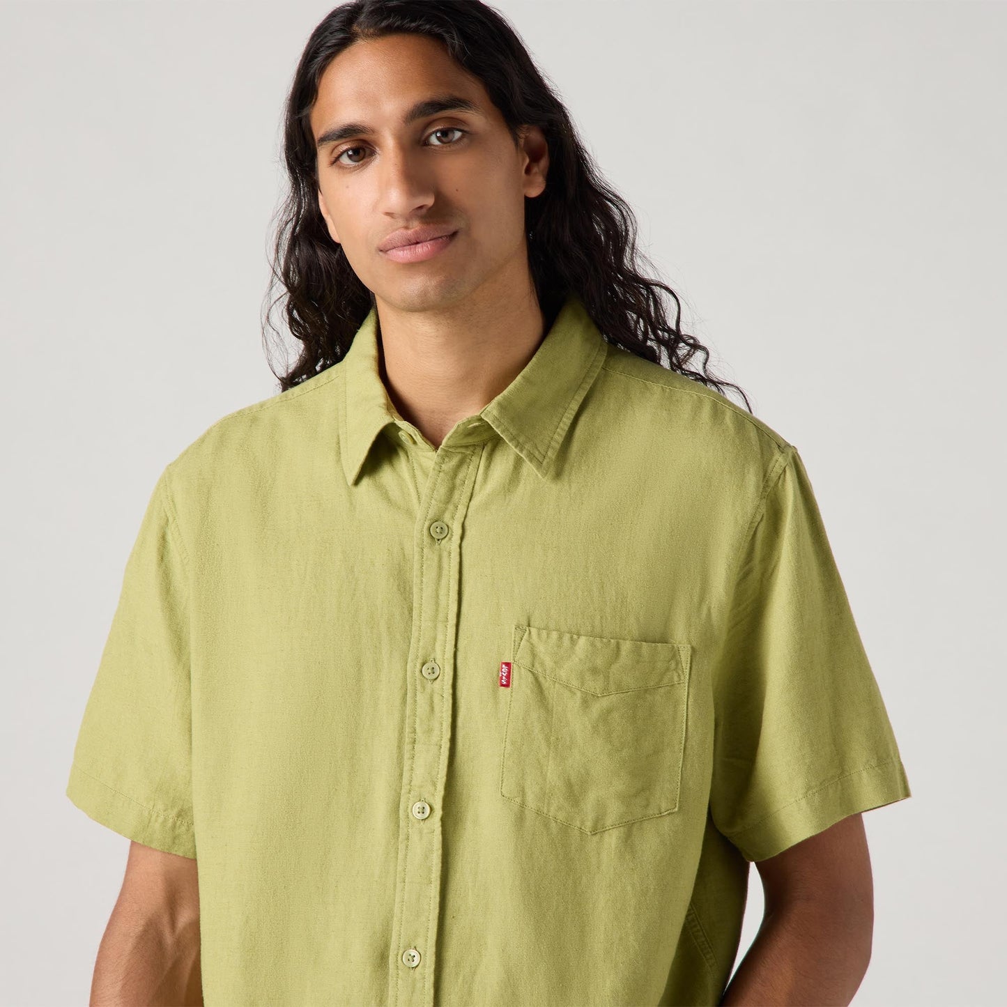 Levi's® Men's Short-Sleeve Sunset Pocket Standard Fit Shirt