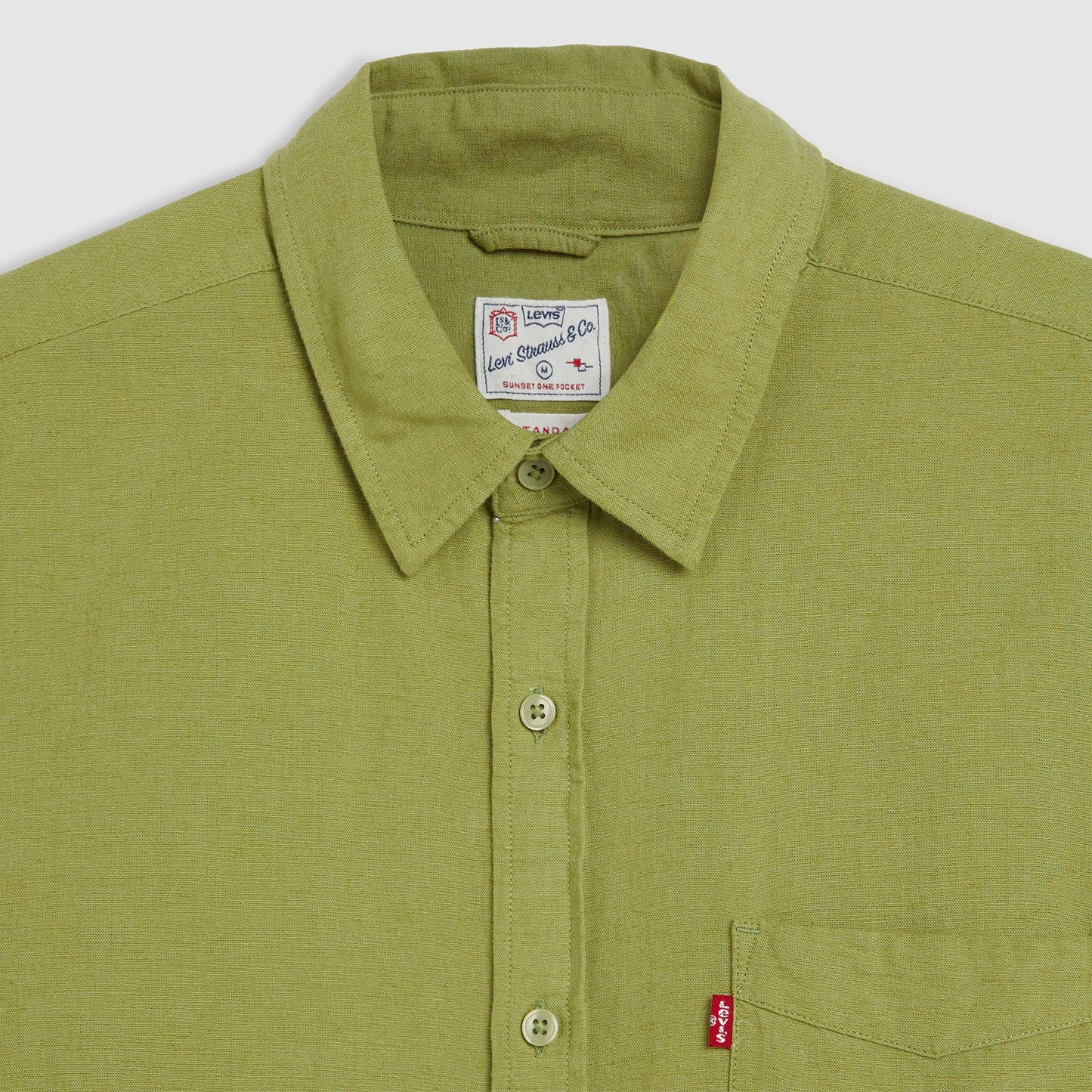 Levi's® Men's Short-Sleeve Sunset Pocket Standard Fit Shirt