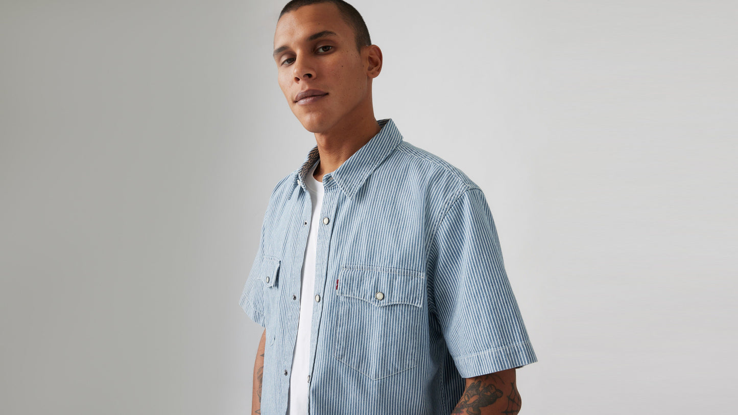 Levi's® Men's Short-Sleeve Relaxed Western Shirt