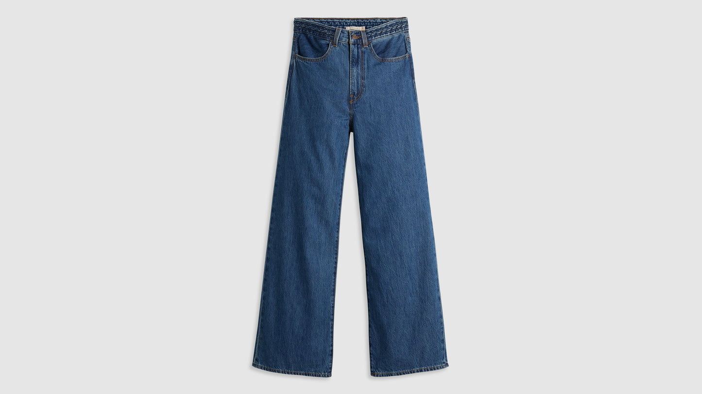 Levi's® Women's Ribcage Wide-Leg Braided Jeans