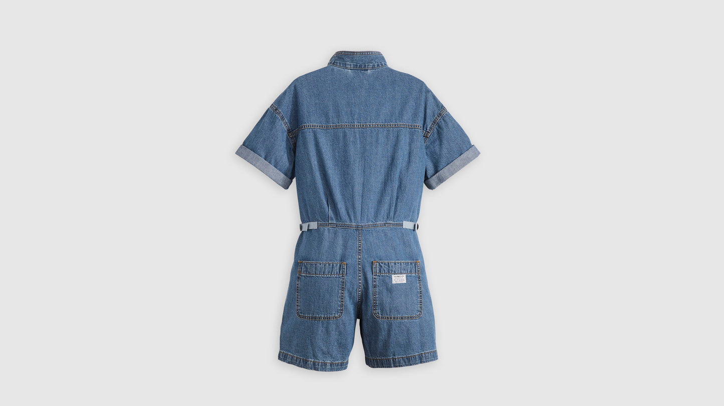 Levi's® Women's Short-Sleeve Surplus Romper
