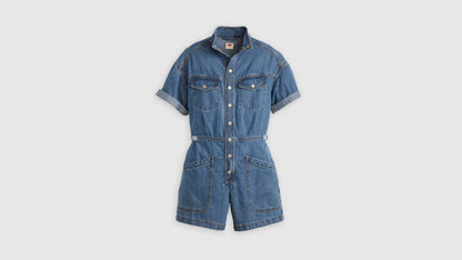 Levi's® Women's Short-Sleeve Surplus Romper