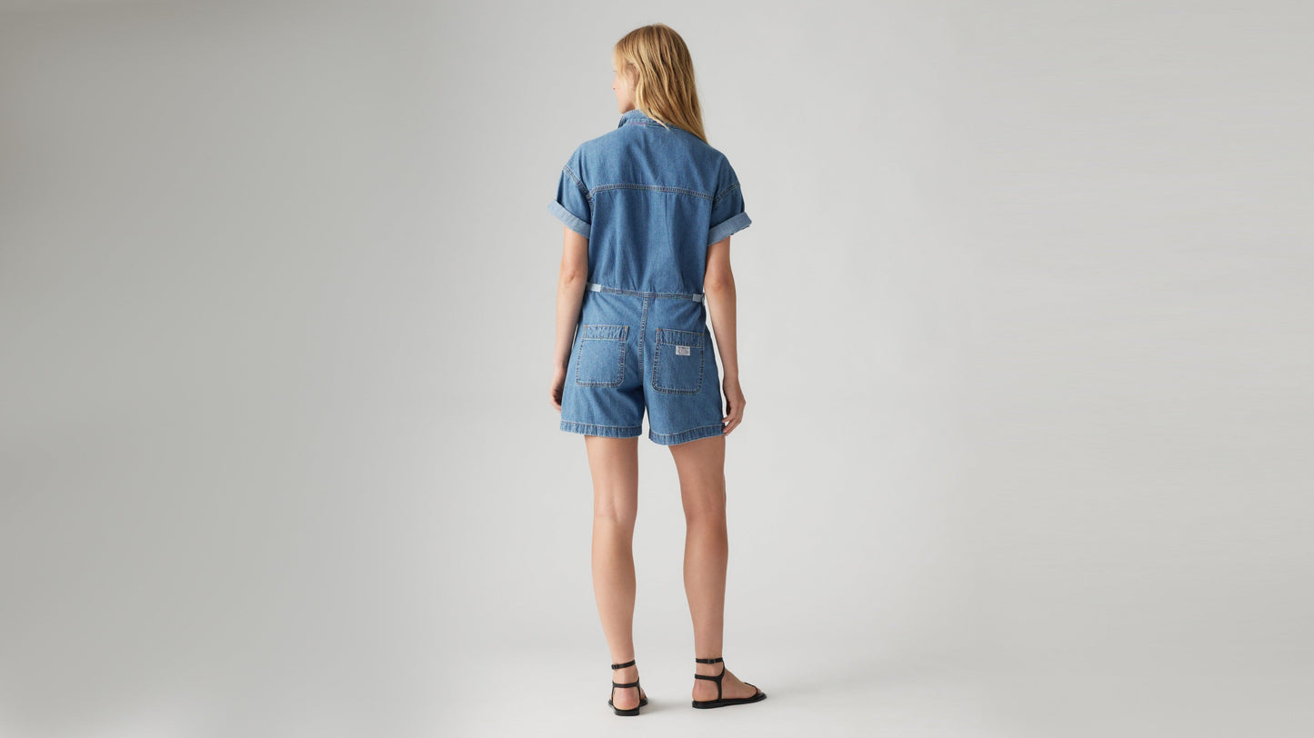 Levi's® Women's Short-Sleeve Surplus Romper