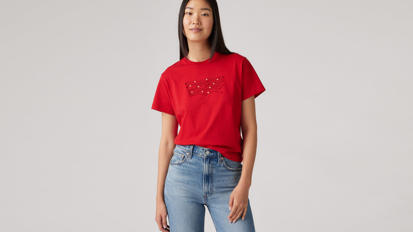 Levi's® Women's Lunar New Year Embroidered Tee