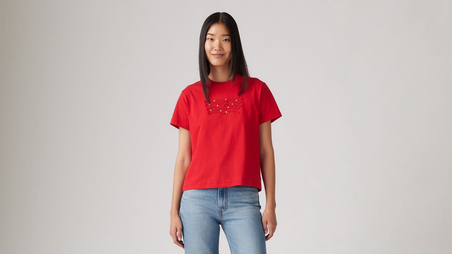 Levi's® Women's Lunar New Year Embroidered Tee