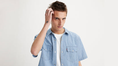 Levi's® Men's Short-Sleeve Relaxed Fit Western Shirt
