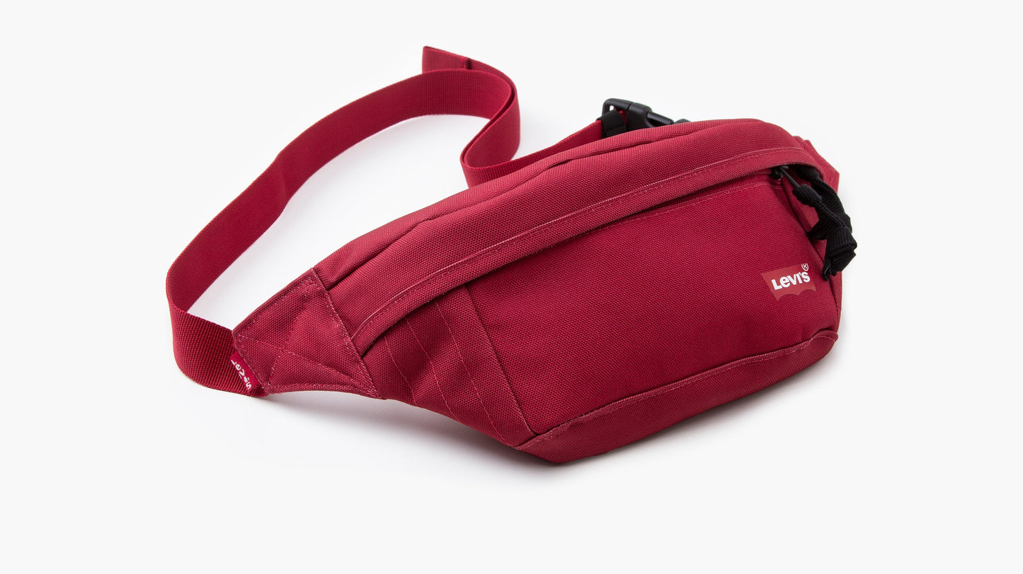 Levi's® Men's Smaller Standard Banana Sling Bag with Printed Batwing Logo