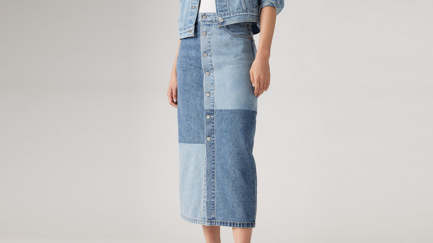 Levi's® Women's Button Midi Skirt