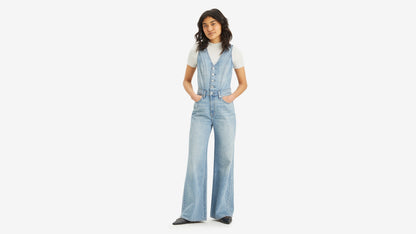 Levi's® Women's Denim Wide-Leg Jumpsuit