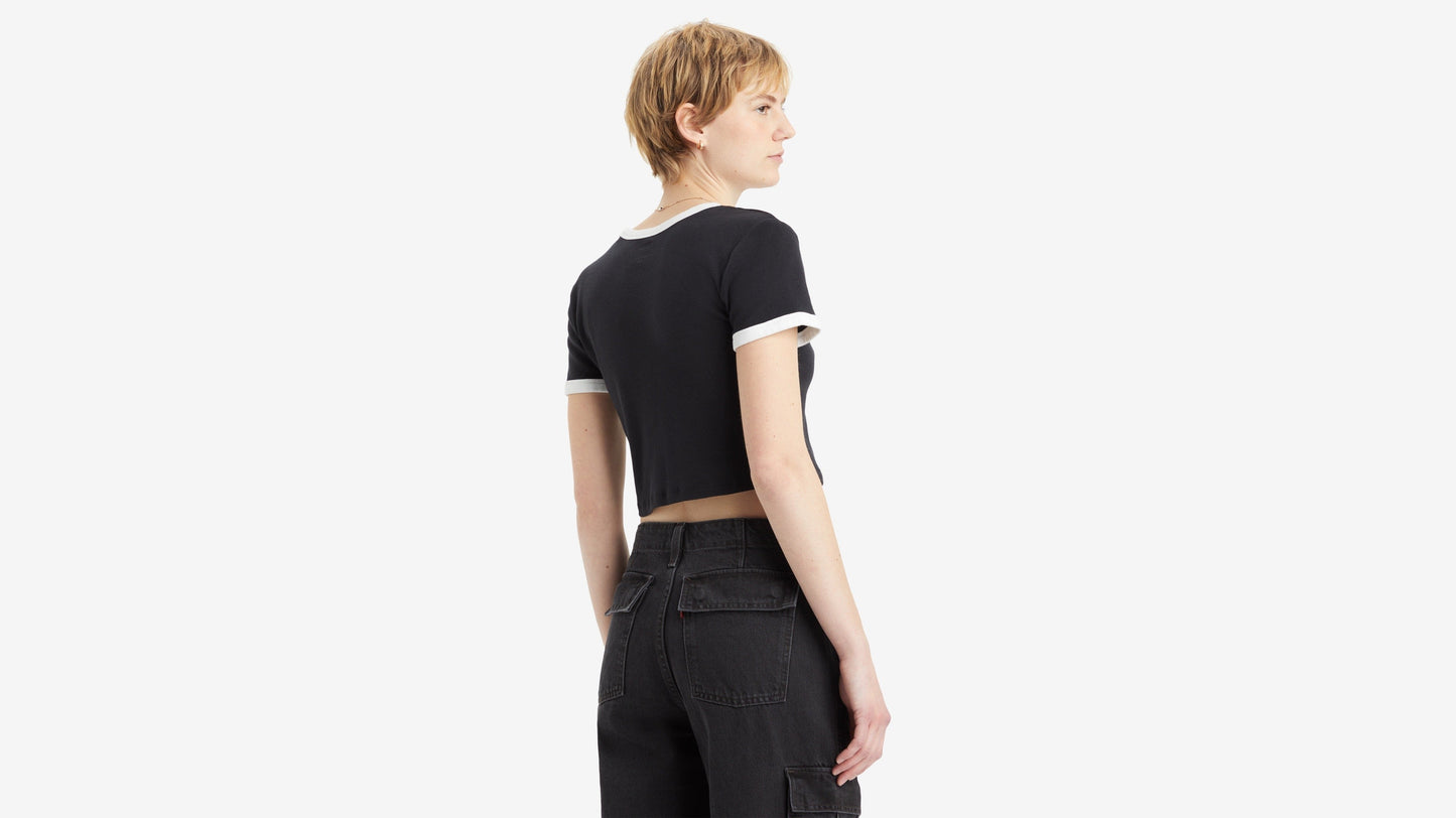 Levi's® Women's Graphic Mini Ringer T-Shirt