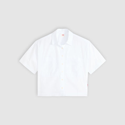 Levi's® Women's Harlie Short-Sleeve Cropped Shirt