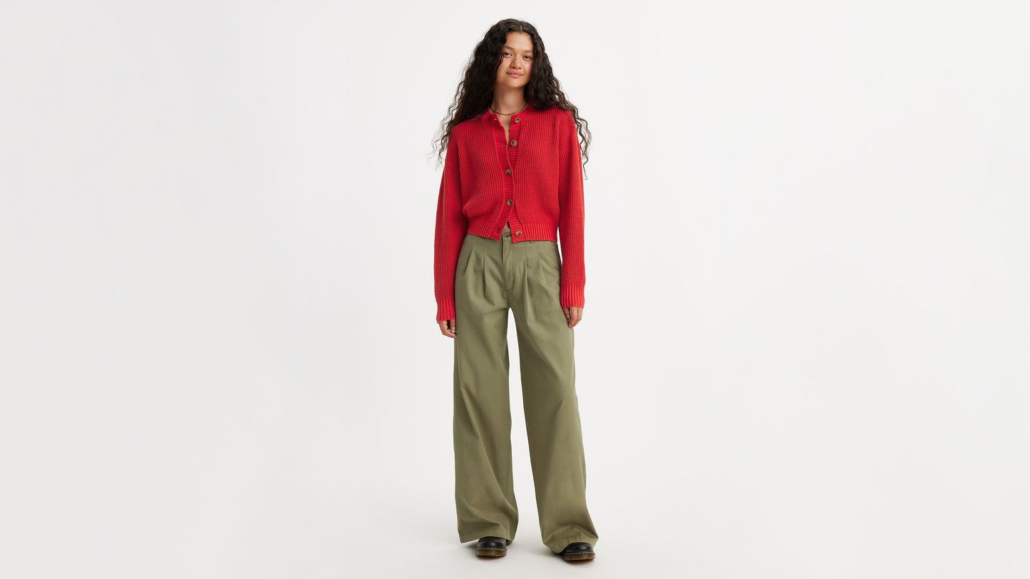 Levi's® Women's Pleated Wide-Leg Trousers
