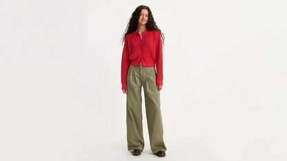 Levi's® Women's Pleated Wide-Leg Trousers