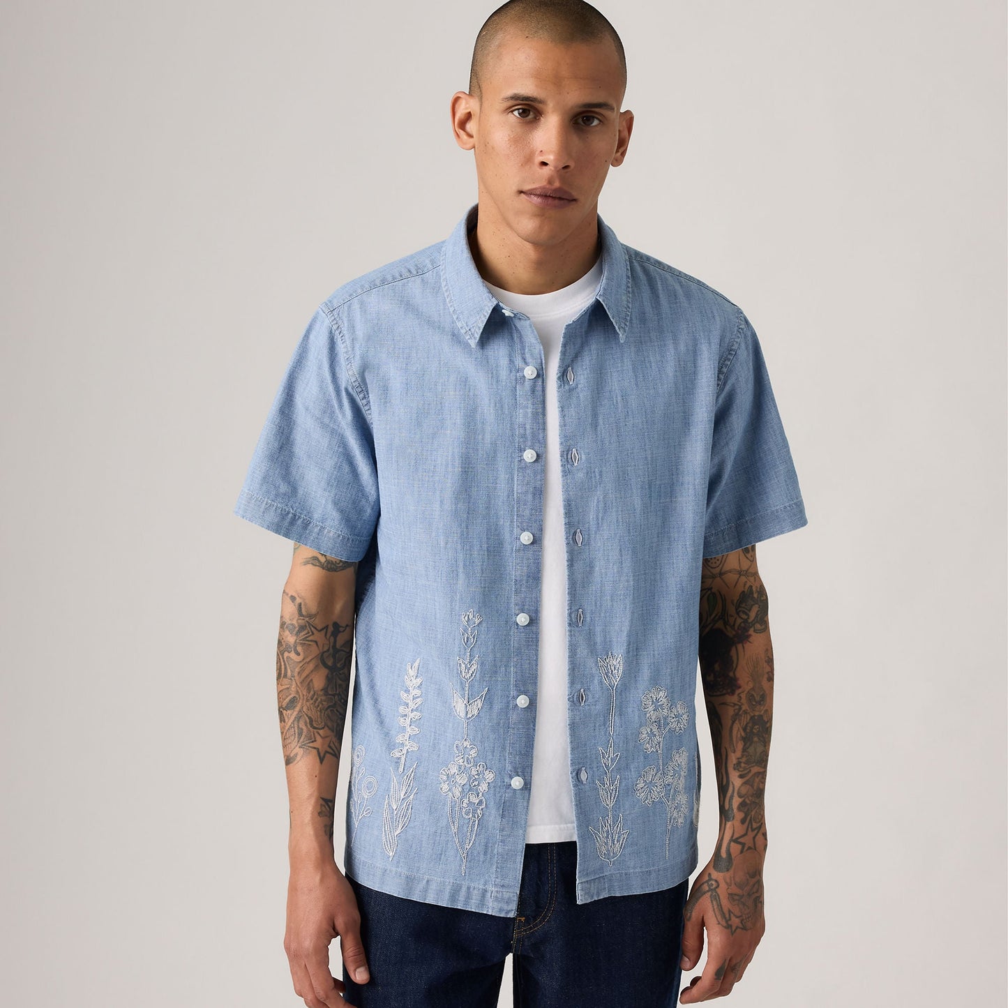 Levi's® Men's Boxy Cropped Short-Sleeve Shirt