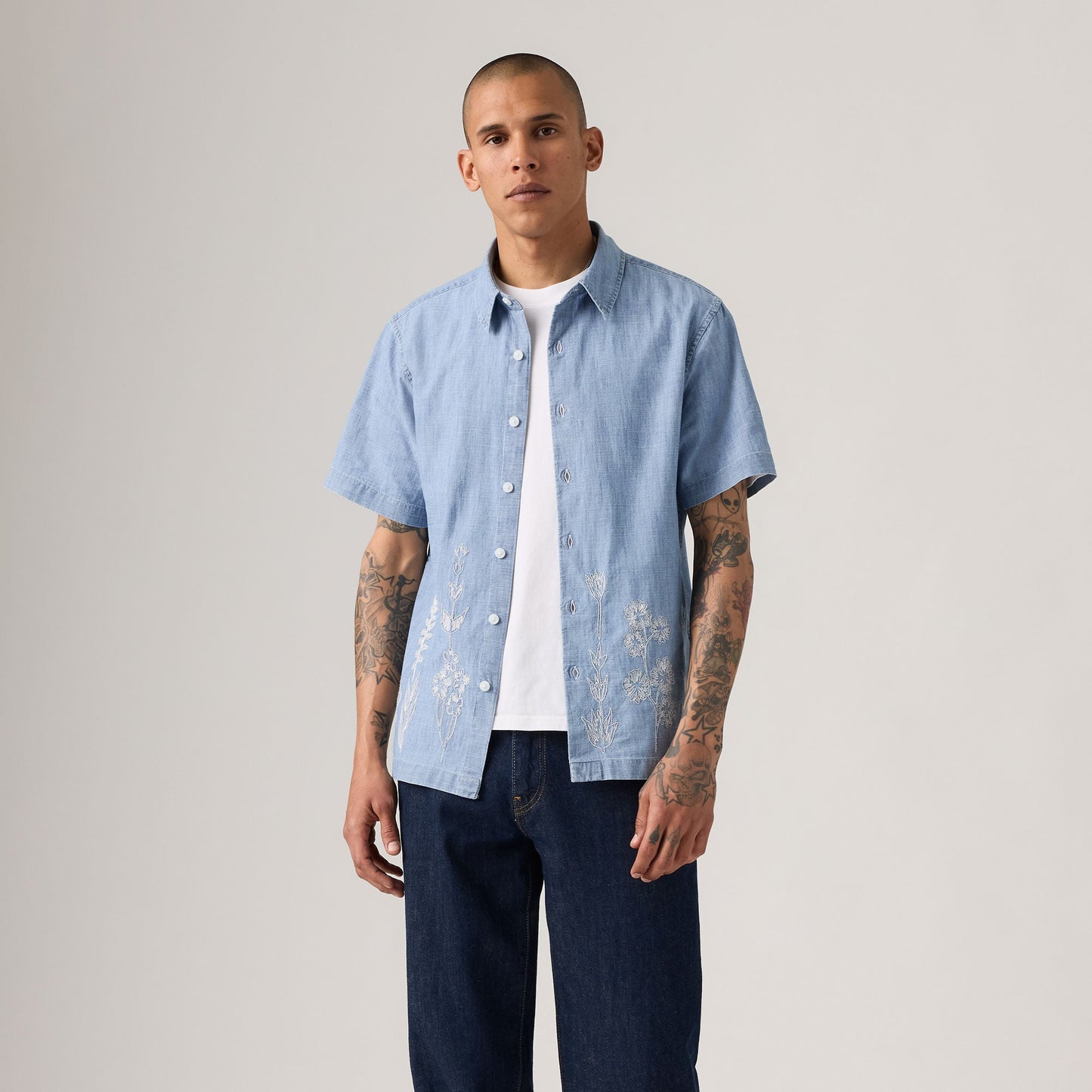 Levi's® Men's Boxy Cropped Short-Sleeve Shirt