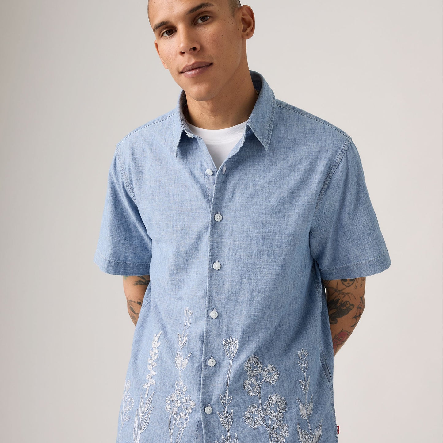 Levi's® Men's Boxy Cropped Short-Sleeve Shirt